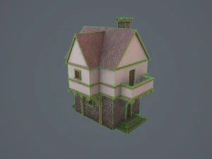 medieval house 3D Model