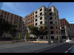 ciudad urbana Modelo 3D