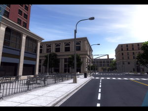 urban city Modèle 3D