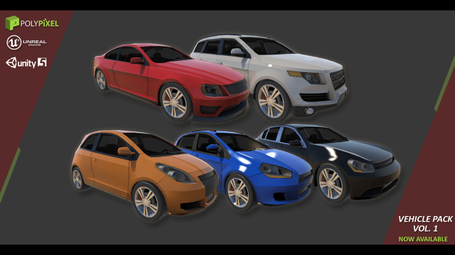 vehicle pack volume one Modèle 3D .c4d .max .obj .3ds .fbx .stl .blend 