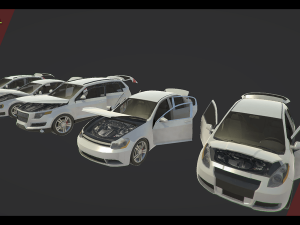 vehicle pack volume one Modèle 3D