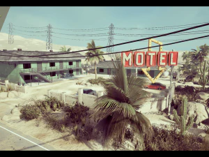 ville du désert Modèle 3D