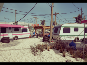 desert town Model 3D
