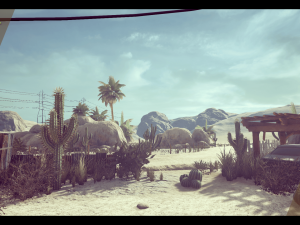 desert town Model 3D