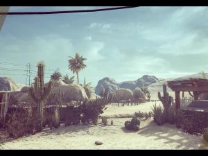 desert town 3D Model