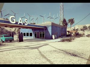 desert town Model 3D