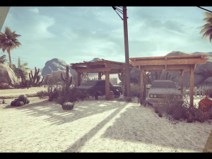 desert town 3D Model
