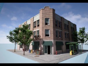 paquete gratuito de polip&iacute;xeles Modelo 3D