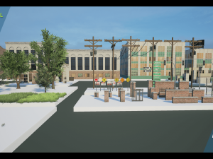 industrial city 3D Модель