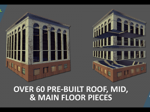 industrial city 3D Модель