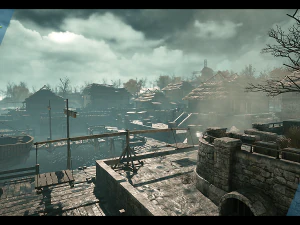 मध्ययुगीन गोदी 3D मॉडल