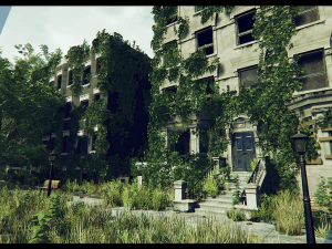 post apocalyptic world 3D Model
