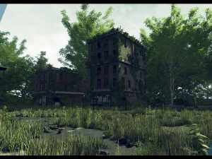 post apocalyptic world 3D Model