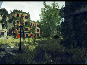 post apocalyptic world 3D Model