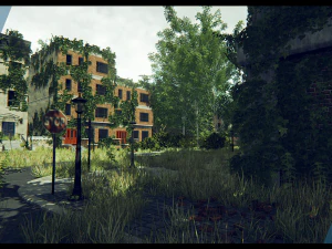 post apocalyptic world 3D Model
