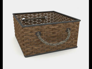 wicker basket 3D Model
