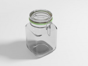 glass jar 3D Model