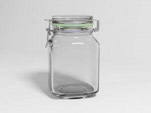 glass jar 3D Model