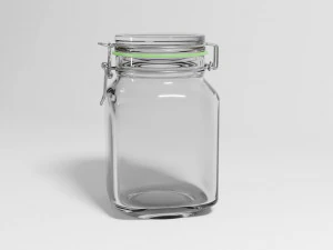 glass jar 3D Model