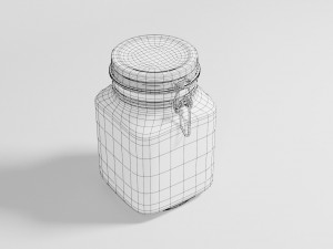 glass jar 3D Model