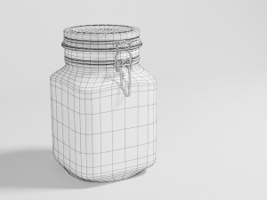 glass jar 3D Model