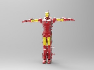 iron man 3D Model