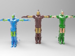 iron man 3D Модель
