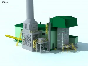 gas pumping 3D Model