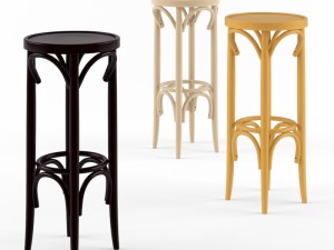 vienna bar stool 3D Model