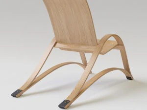bow spring chair 3D Model