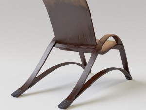 bow spring chair 3Dモデル