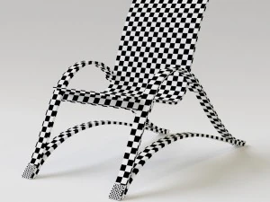bow spring chair 3D Model