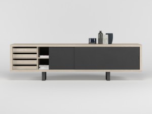 grand sideboard brand dk3 3D मॉडल