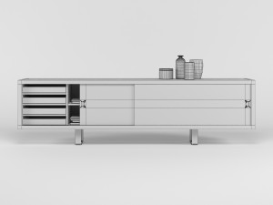grand sideboard brand dk3 3D Modell