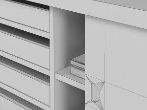 grand sideboard brand dk3 3D Modell
