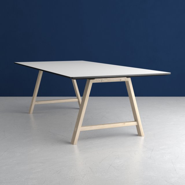 t1 table with fix tabletop brand andersen-furniture 3D मॉडल .c4d .max .obj .3ds .fbx .stl .blend 