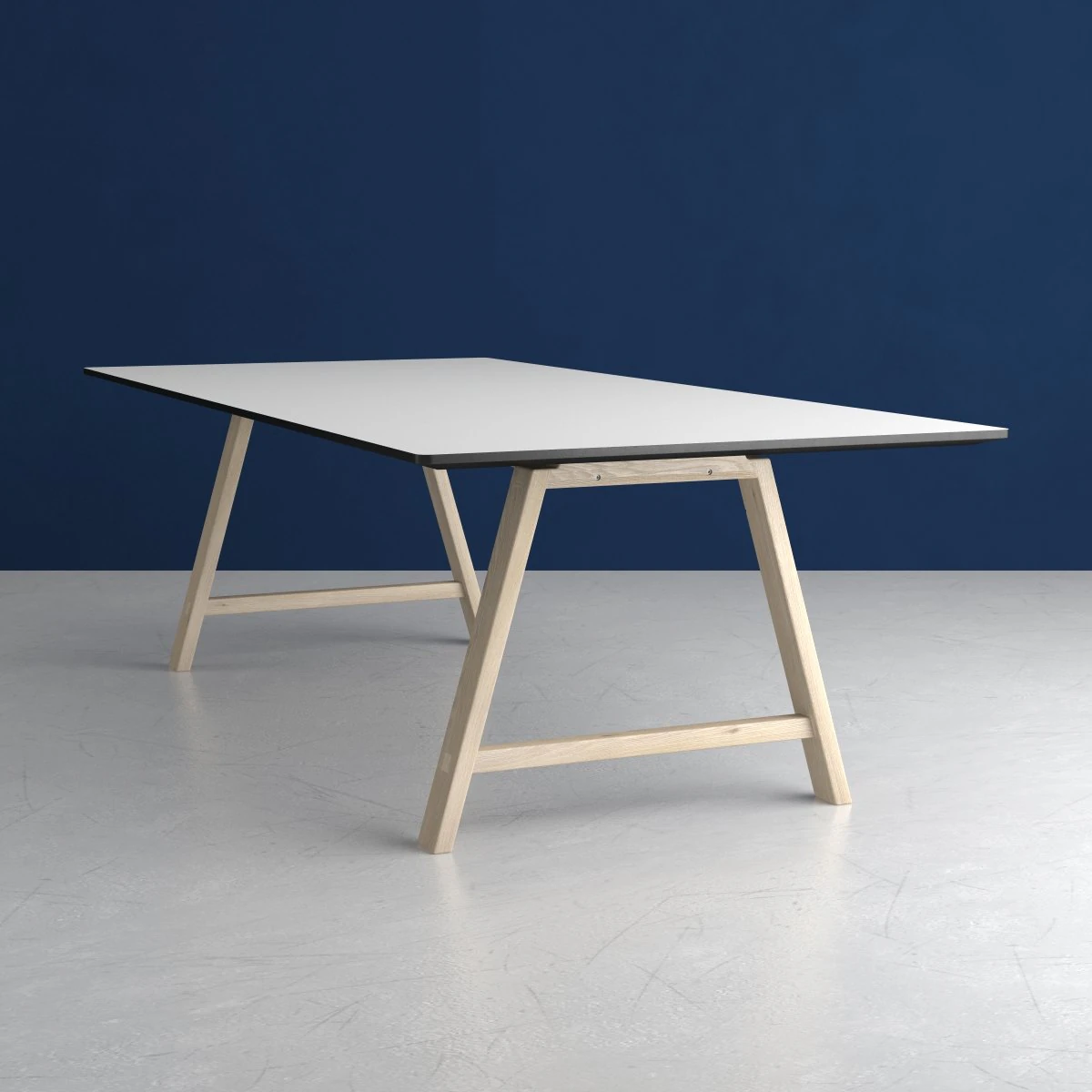 t1 table with fix tabletop brand andersen-furniture 3D Model .c4d .max .obj .3ds .fbx .stl .blend