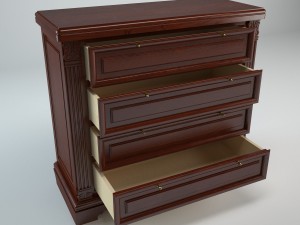 chest of drawers 3D Model