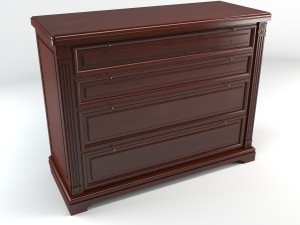 chest of drawers 3D Model