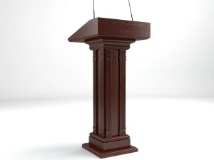 tribune 3D Model