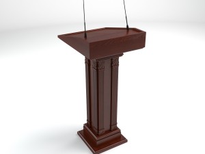 tribune 3D Model