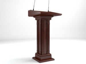 tribune 3D Model