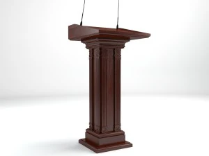 tribune 3D Model
