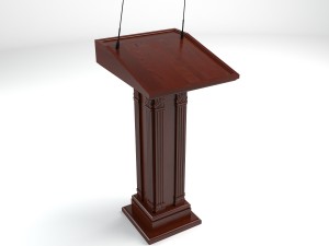 tribune 3D Model