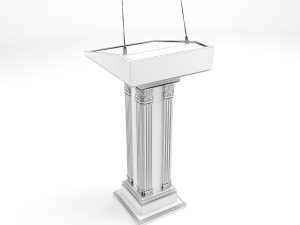 tribune 3D Model