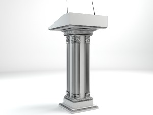 tribune 3D Model