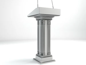 tribune 3D Model