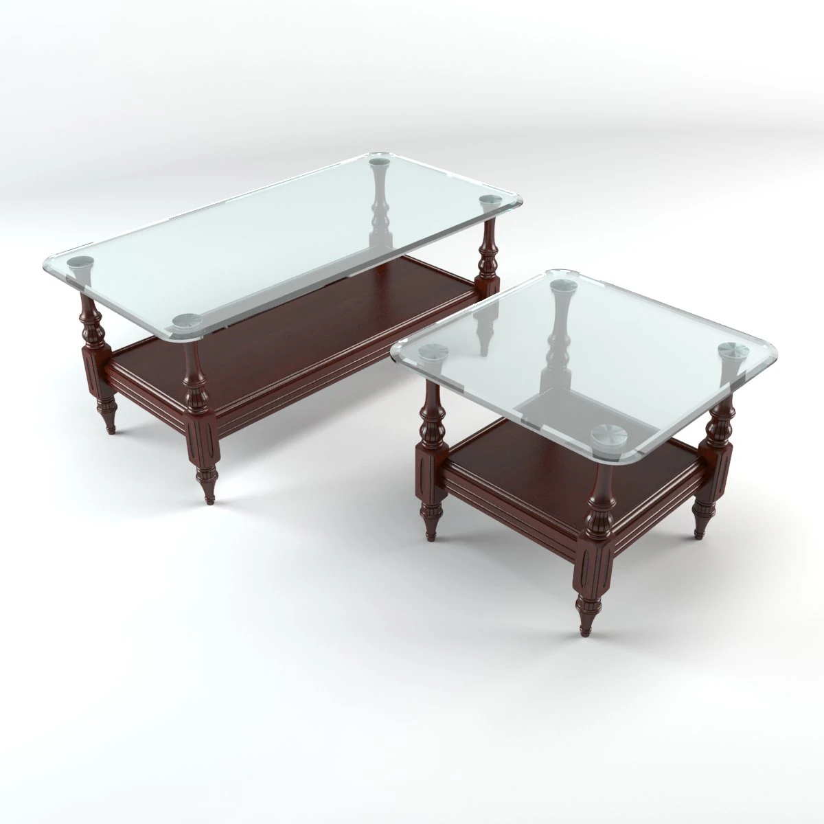 coffee tables 3D Model .c4d .max .obj .3ds .fbx .stl .blend 