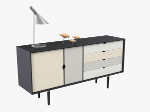 s6 sideboard andersen furniture Modèle 3D