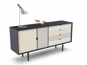 s6 sideboard andersen furniture Model 3D